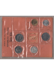 1974 - Serie monete  Fior di Conio 6 pezzi